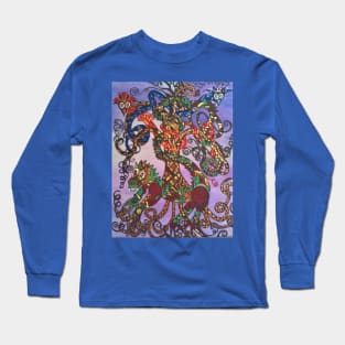 Yggdrasil  Creative Life Force Long Sleeve T-Shirt